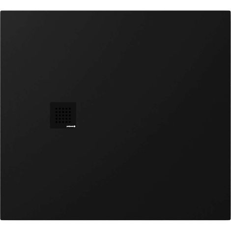 Polysan Tre - Neca Duschwanne 110x100 cm, matt schwarz 84312.21 (1/5)