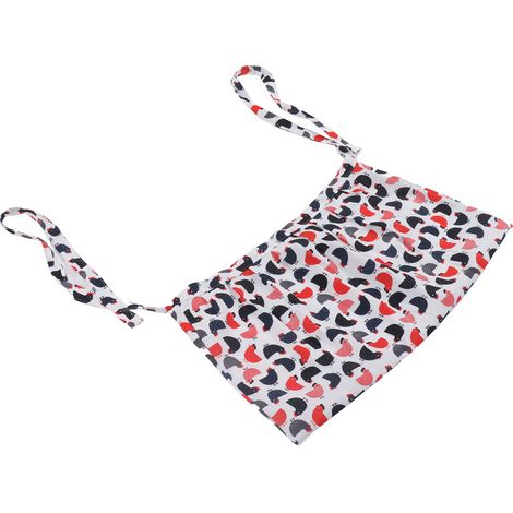 Tablier de jardin imperméable à taille ajustable, mains libres, pour la récolte des fruits, le désherbage et la cueillette des légumes (1/5)