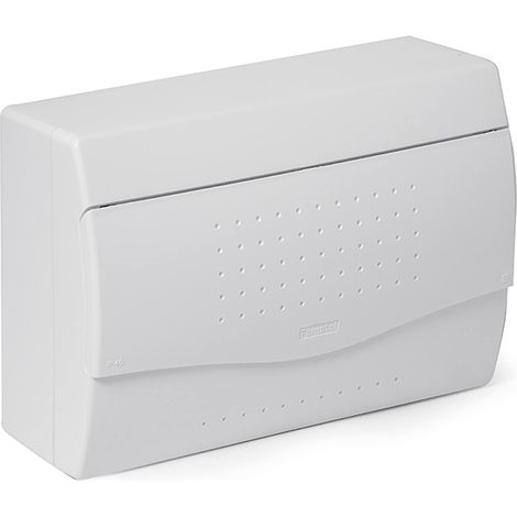 FAMATEL – Armadio Nuova superficie I IP40 I 12-14 elementi I 195 x 284 x 100 I Porta Opaca I Bianco (1/3)