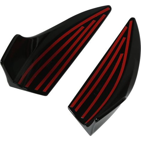 Spoiler de pare-chocs avant gauche droite anti-collision séparateur d'angle pour classe C W206 -Line C43 (noir brillant) (1/5)