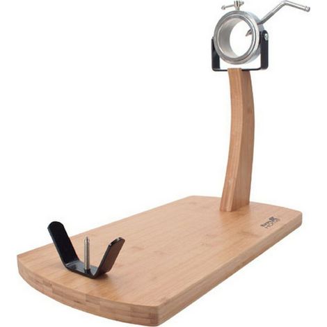 Tm Home Schinkenhalter drehbar aus Holz ergonomisch