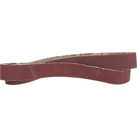 Lotto di 10 nastri abrasivi in allumina – 533x30mm – 1000 – levigatura/lucidatura