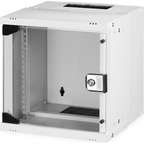 Digitus SOHO PRO Wandmontage-Schrank grau und schwarz 32,5 cm
