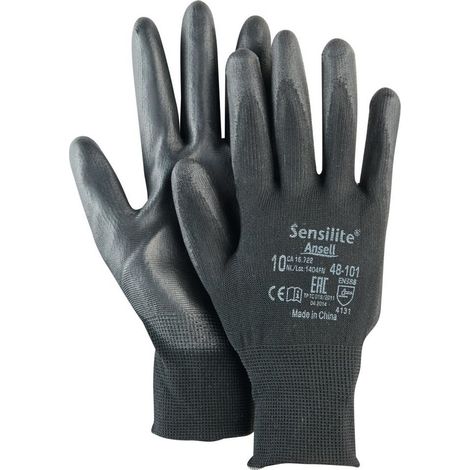 Ansell Handschuh HyFlex 48-101,schwarz, Gr. 9 12 Stk (1/5)