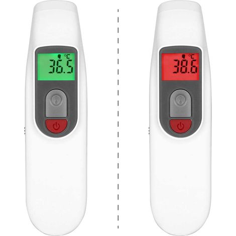 Thermomètre frontal infrarouge, lecture rapide en 3 secondes (1/5)