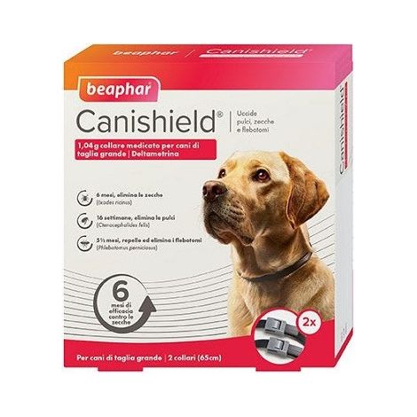 Beaphar Canishield Collare medicato per Cani di taglia grande da