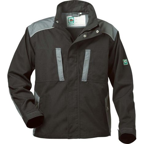 Veste blouson de travail tissu hydrofuge noir-gris 5 poches fermeture à glissière Taille XXL Arsenal ELYSEE (1/2)