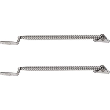 2 ressorts de maintien de trappe en acier inoxydable 304, 21 cm, pour porte de yacht, camping-car et VR (1/5)