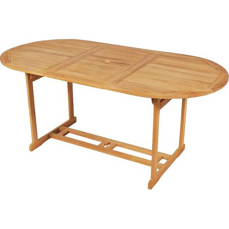 Maison Exclusive - Conjunto de comedor de jardín 9 piezas madera (1/5)