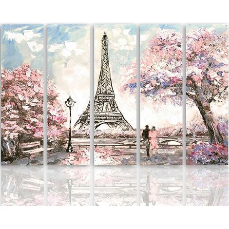 Tableau le printemps à paris - 250 x 120 cm (1/5)
