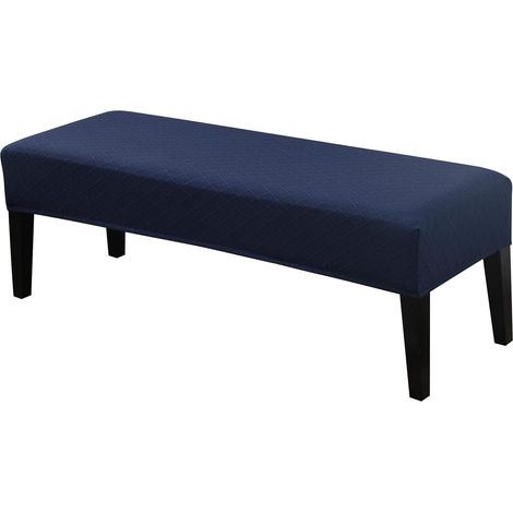Housse de banc de salle à manger, housse de banc extensible et rembourrée lavable, housse de banc jacquard, housses de banc rectangulaires pour salle à manger, chambre, salon (1/4)