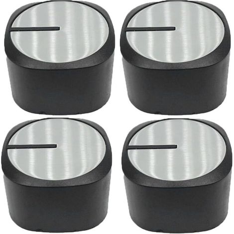 Stück Kochfeldknöpfe, Universal-Bedienknöpfe, Herdknöpfe, Gaskochfeldknöpfe, für fast alle Herde, Kochfelder, Backöfen, Gasherde (6 mm)