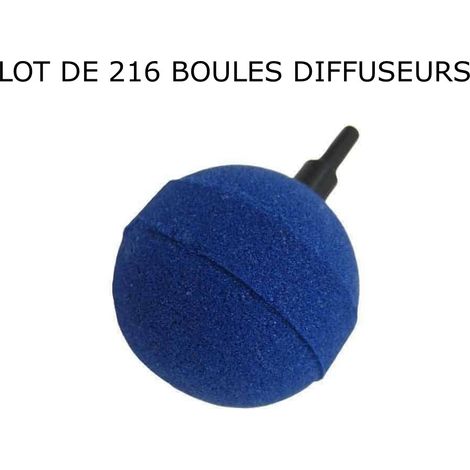 Boîte De 216 Diffuseurs D'Air, Boules, sphèriques Pour Aérer Les Bassins De Jardin : 5 cm (1/5)