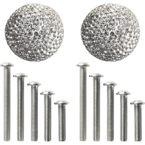 de porte à strass pailletés pour armoire tiroirs placards (1/5)
