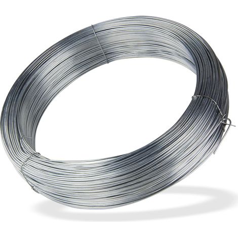 Draht verzinkt 250 m x 1,8 mm 5 kg Bindedraht Basteldraht Blumendraht