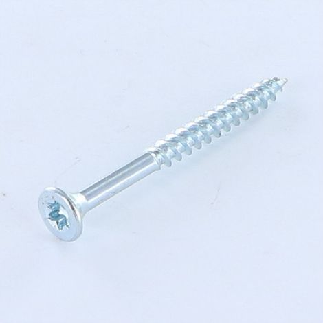 VBA Vis bois agglo Tête fraisée TORX T25 5X70 Filetée sur 42 Acier zingué-10 pièces