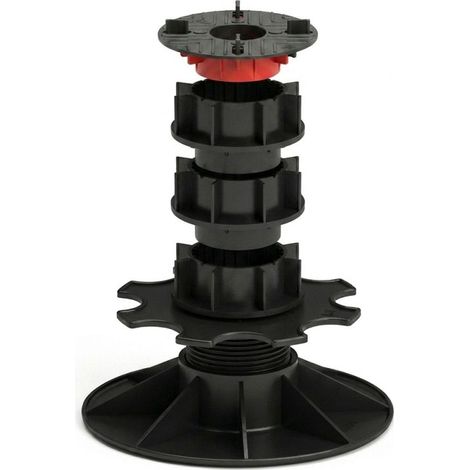 Plot terrasse dalle 43 à 460 mm - Réglable par le dessus - Sans cale amortisseur - Solidor