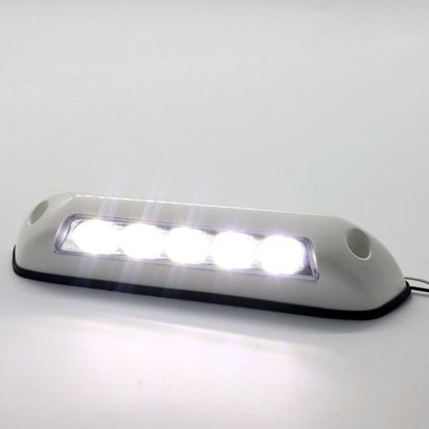 Lampe LED 12 V étanche pour auvent, camping-car et caravane. (1/5)