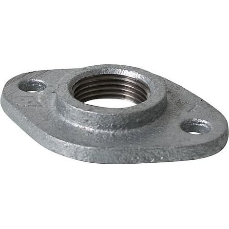 Raccord en fonte malleable galva Nr.320 Bride filetee diam. 3/4" (1/3)