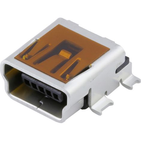 USB On the GO Buchse Top-Mount 548190572 Molex Inhalt: 1 St. (1/2)