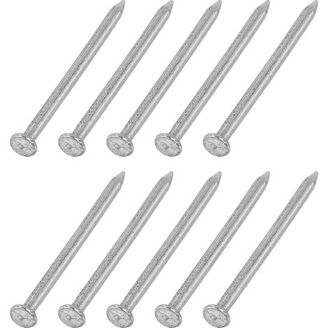500Pcs Petits Clous De Quincaillerie 1.3 x 20mm Gris Argenté (1/5)