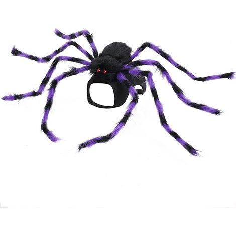 Costume Araignée - Déguisement Transformation Pour Chien - Costume Halloween Amusant Pour Animal De Compagnie - Taille Unique (1/4)