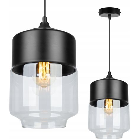 LÁMPARA DE TECHO COLGANTE, PLAFÓN DE CRISTAL, LÁMPARA LED