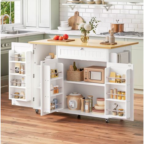 Mueble cocina con encimera abatible MDF 120 cm OKMYHOME (1/5)