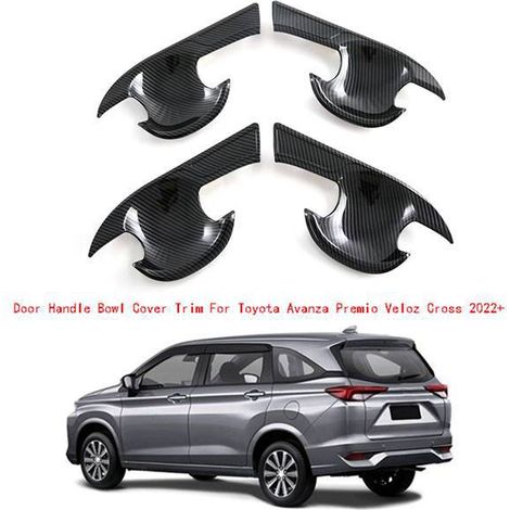 4 Door Handle Cup Covers for 2022 Toyota Veloz Cross Avanza Premio (1/4)