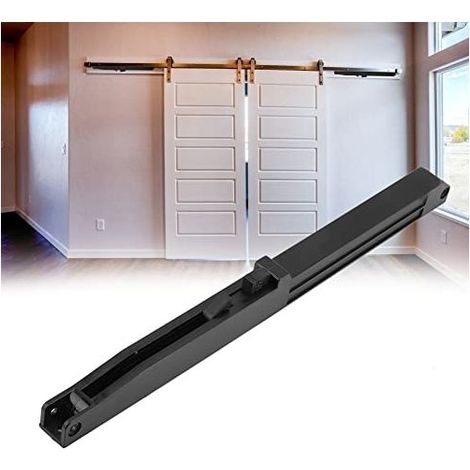 Mécanisme fermeture douce – amortisseur – stabilisateur équilibre – porte bois rail coulissant – armoire / garde-robe (1/5)