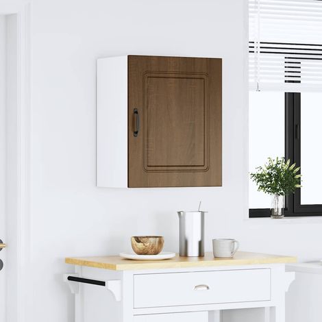 vidaXL Pensile da cucina Kalmar in Legno Multistrato Rovere