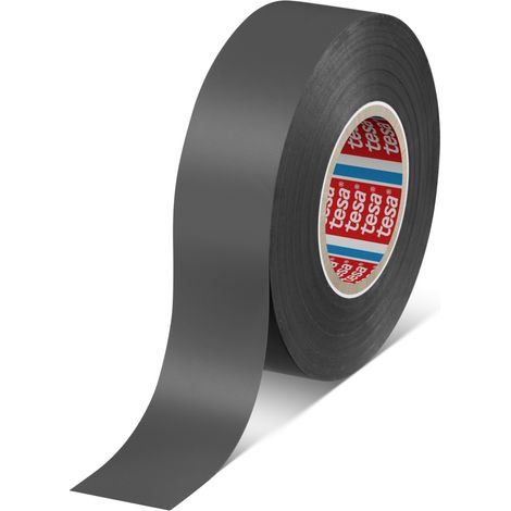 Ruban isolant Tesa Premium Soft en PVC Gris 33m x 19mm x 0.126mm ( Prix pour 1 )
