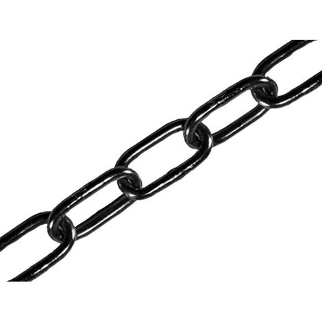 Faithfull Black Japanned Chain 4.0mm x 2.5m with 120kg Max Load - Model FAICHCUT40B (1/3)