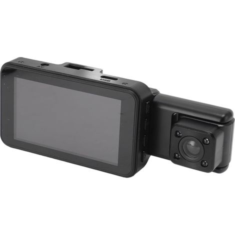 Caméra de Tableau de Bord Professionnelle à 3 Canaux, FHD 1080P, Capteur G, HDR WDR, Nocturne, Mode Stationnement, WiFi, Détection de Mouvement, Mode Stationnement 24 Heures, (1/5)