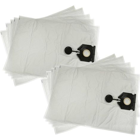 Staubsaugerbeutel 105er-Pack) – Kompatibel mit Kärcher NT 30 Staubsaugern, Weiß (1/4)