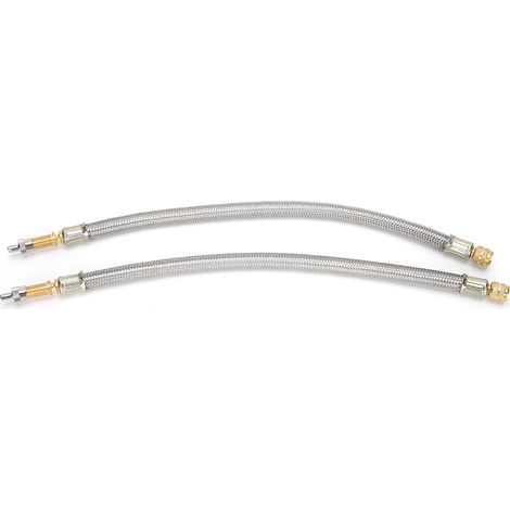 Lot de 2 Rallonges de Valve Pneu 300mm/11,8in 334000 pour Camion Camping-Car Remorque Véhicules Lourds (1/5)