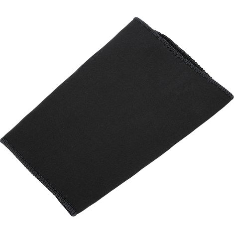 1 pièce de support élastique pour mollet, sangle de protection pour la jambe, idéale pour la randonnée, la course à pied et le sport (noir).