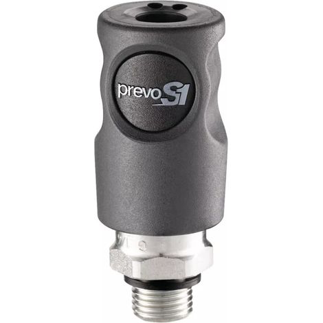 Coupleur ISO C DN6 fileté BSPP - composite/acier traité anti-corrosion série CSI 06-CSI 061153 - Prevost