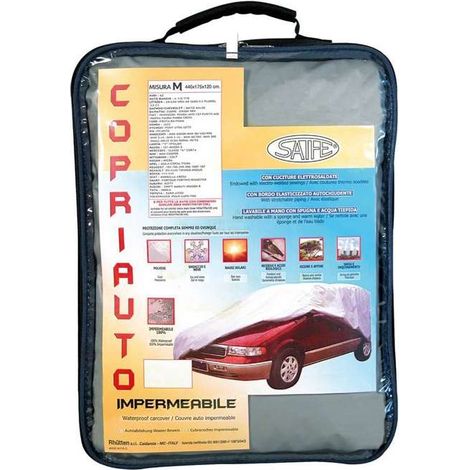 Copriauto impermeabile tg.xl grigio - rhutten (1/2)