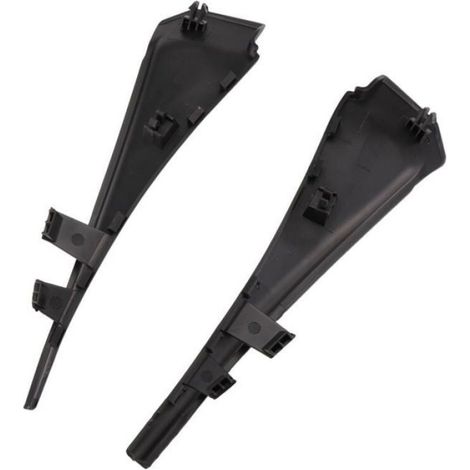Couvercle Essuie-Glace - Plaque Deflecteur Habillage Lateral Capot - Pour Nissan Xtrail T32 Et Rogue 2014-2020 - Noir - 2 Pièces