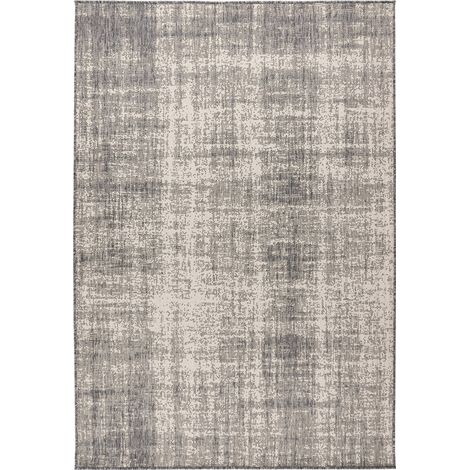 Tapis argent brillant plat et résistant intérieur extérieur - 150 x 80 cm (1/5)