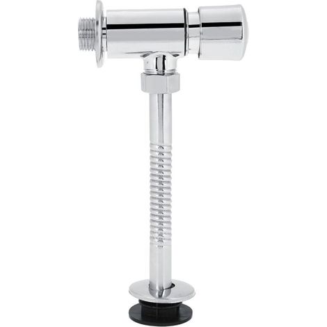 Válvula de descarga para urinario, duradera, de aleación de zinc, para inodoro de baño, herramienta de descarga manual. (1/4)