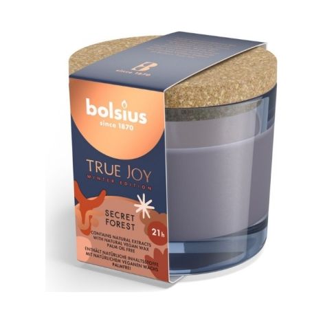 Bougie parfumée Bolsius en verre True Joy Secret Forest