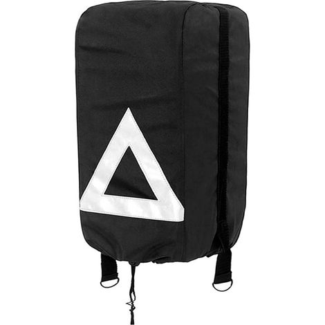 Funda para gato de remolque, funda para gato eléctrico de autocaravana, funda para gato hidráulico de remolque, funda para gato de caravana, tejido Oxford 420D impermeable, 45,7 x 19 x 22,9 cm con tir (1/5)