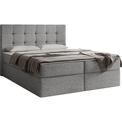 Cama continental Comfivo Osculum I, Lambi 12, Doble, Continental, 140x200, Tapiz, Somieres, 143x206x112cm