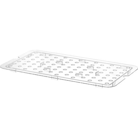 Abtropfeinsatz für Polycarbonat-GN-Behälter GN 1/6 - Hendi 868577 (1/3)
