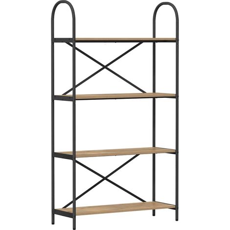 Étagère Chêne artisanal 80 x 30 x 146 cm Bois d'ingénierie (1/5)