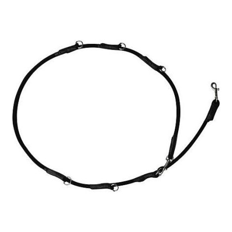 Cuerda de guía Norton 78 cm negra con mosquetón giratorio