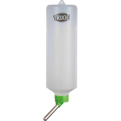 Un biberon 600 ml en plastique avec support métal pour lapins coloris aléatoires - Trixie (1/5)