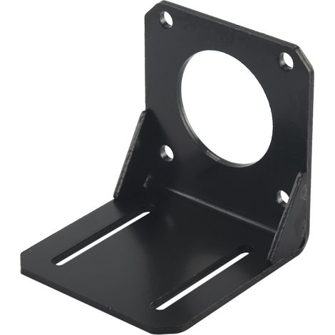 4 moteurs pas à pas Nema 23 fixes de 57 pouces, support de montage en acier pour moteur pas à pas Nema 23, avec vis de fixation. (1/5)